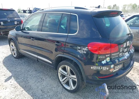 2016 Volkswagen Tiguan R-Line из США, поврежденный, VIN WVGAV7AX0GW074712